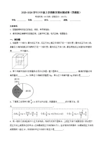 2025-2026学年六年级上学期数学期末测试卷（苏教版）（含答案解析）