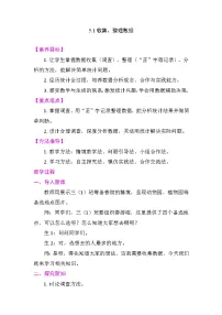 小学数学人教版（2024）三年级下册（2024）整理和复习教案及反思
