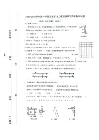 山东省滨州市阳信县2025-2026学年五年级上学期期末数学学习力调研卷（含答案）