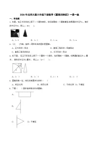 小学数学北师大版（2024）六年级下册一 圆柱和圆锥圆锥的体积优秀同步练习题