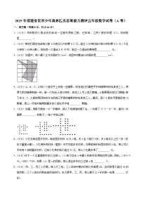 2025年福建省世界少年奥林匹克思维能力测评五年级数学试卷（A卷）（含解析）