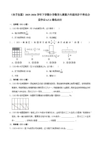 小学数学人教版（2024）六年级下册6 整理与复习5 综合与实践绿色出行同步训练题
