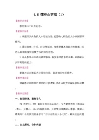 数学北师大版（2024）哪座山更高教案设计
