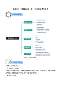 第二单元  图形的运动（二）（知识清单）数学北师大版三年级下册(新教材)+答案