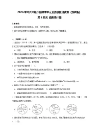 小学数学苏教版（2024）六年级下册扇形统计图精品课堂检测