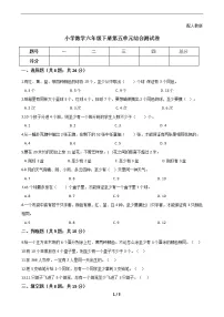 小学数学人教版六年级下册5 数学广角 （鸽巢问题）精品习题