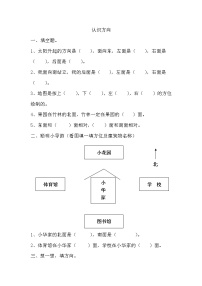 青岛版 (六三制)二年级上册八 过年---总复习课后作业题