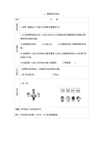 小学数学西师大版二年级上册四 观察物体学案