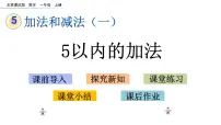 北京版一年级上册五 加法和减法(一)优质课课件ppt