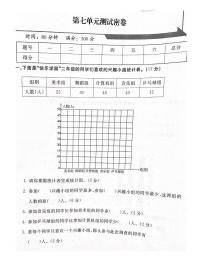 小学数学人教版四年级上册7 条形统计图习题