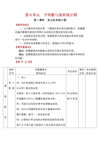 小学数学人教版四年级下册8 平均数与条形统计图复式条形统计图第2课时教案及反思