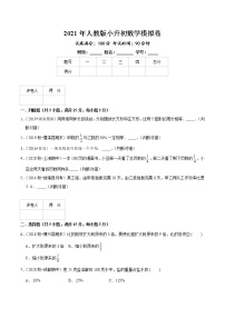 人教版2021年小升初数学模拟卷11(通用版）