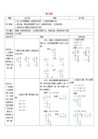 人教版笔算除法学案设计