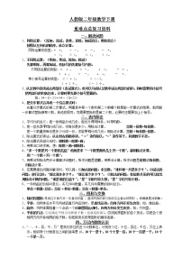 人教版二年级数学下册重难点知识点复习资料期末复习