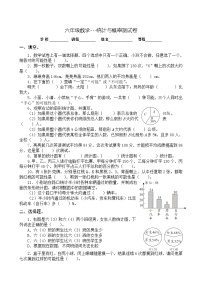 人教版六年级下册3 统计与概率课后测评