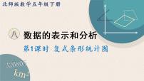 小学数学北师大版五年级下册复式条形统计图授课课件ppt