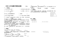 2020小升初数学模拟试题