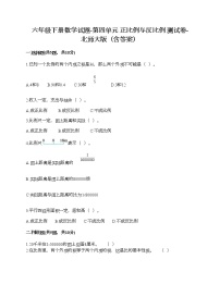 数学北师大版正比例优秀精练