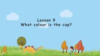 小学英语科普版三年级上册Lesson 9 What colour is the cap?课文课件ppt