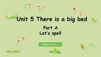 人教版 (PEP)五年级上册Unit 5 There is a big bed Part A授课课件ppt