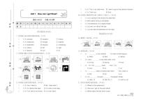 六年级上册英语试卷：单元测评+期中检测+专项突破+期末检测+答案PDF(人教PEP版）