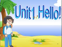 新版-牛津译林版Unit 1 Hello!示范课ppt课件