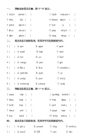 译林版五上英语期末复习资料