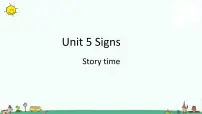 小学英语新版-牛津译林版六年级上册Unit 5 Signs教案配套ppt课件
