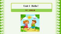 小学英语Unit 1 Hello! Part A图片课件ppt