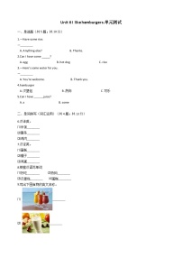 小学人教精通版Lesson 6 Revision单元测试测试题