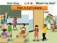 小学英语人教版 (PEP)五年级上册Unit 1 What's he like? Part A图文ppt课件