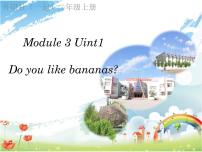 小学英语外研版 (一年级起点)二年级上册Unit 1 Do you like bananas?备课课件ppt