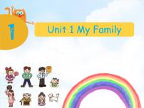 英语二年级上册Unit 1 My Family 		Lesson 1集体备课课件ppt