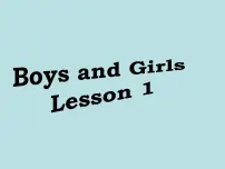小学英语人教版 (新起点)二年级上册Lesson 1说课课件ppt