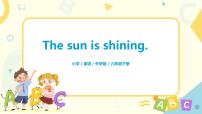 小学英语外研版 (三年级起点)六年级下册Unit 1 The sun is shining.课文内容课件ppt