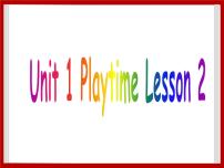 小学英语人教版 (新起点)二年级下册Lesson 2试讲课课件ppt