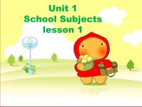 小学英语人教版 (新起点)三年级下册Lesson 1完整版课件ppt