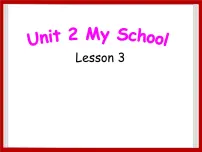 小学英语人教版 (新起点)三年级下册Lesson 3优秀课件ppt
