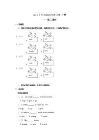 英语Lesson 3同步达标检测题