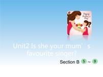 湘鲁版六年级下册Unit 2 Is she your mum's favourite singer?Section B精品教学ppt课件