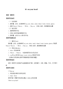 湘少版四年级下册Unit 3 What can you see?教学设计
