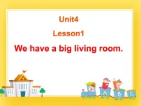 小学英语Unit 4 HomeLesson 1 We have a big living room.评优课课件ppt