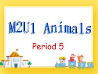 2020-2021学年unit4 Animals in the zoo精品ppt课件