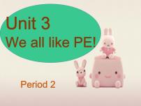 小学Unit 3 We all like PE!一等奖课件ppt