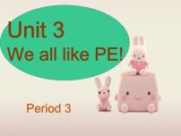 新版-牛津译林版二年级下册Unit 3 We all like PE!精品课件ppt