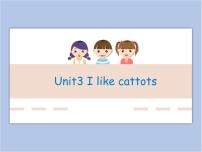 小学英语新版-牛津译林版一年级下册Unit 3 I like carrots优秀课件ppt