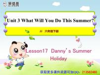 英语六年级下册Unit 3 What Will You Do This Summer?Lesson17 Danny's Summer Holiday优秀ppt课件