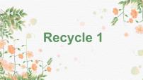 小学人教版 (PEP)Recycle 1完整版课件ppt