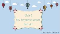 小学英语人教版 (PEP)五年级下册Unit 2 My favourite season Part A课前预习ppt课件