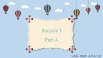 小学英语人教版 (PEP)五年级下册Recycle 1图文课件ppt